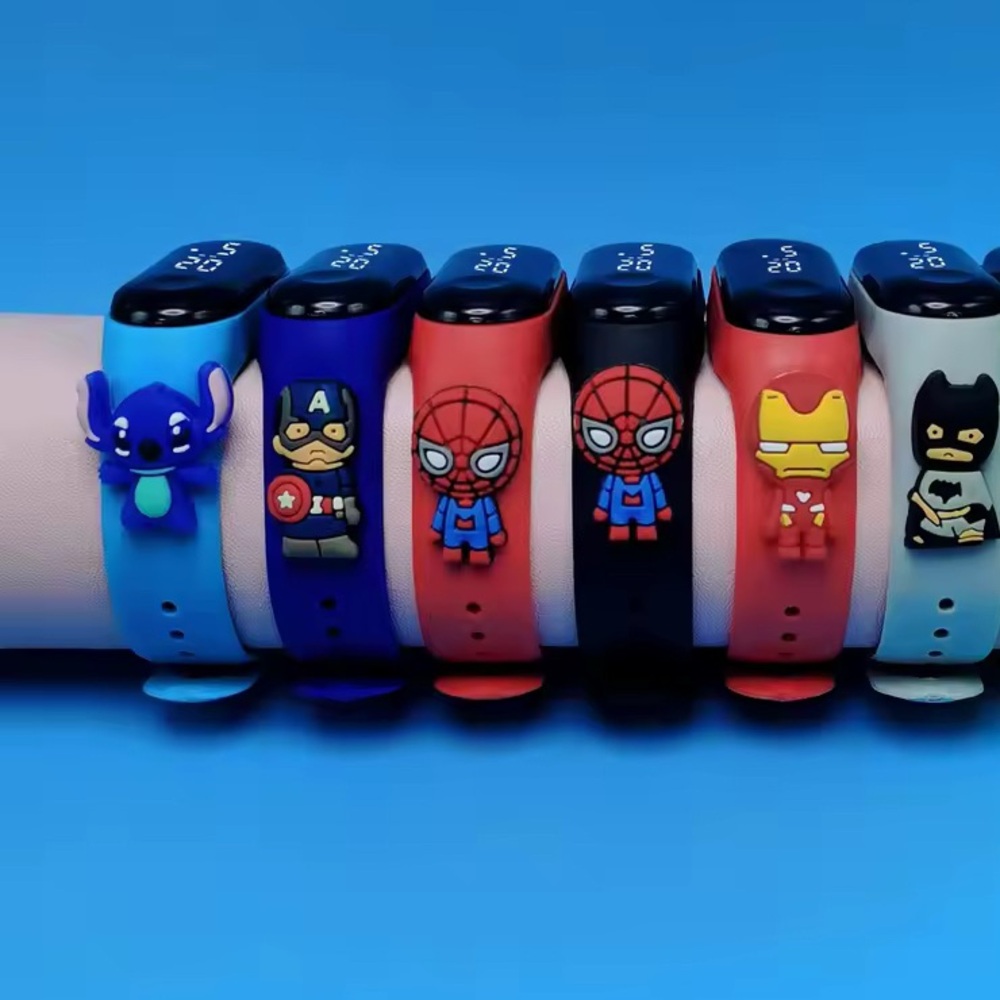 Disney Blue Lilo and Stitch Kids Digital Watch - Picture 8 of 10